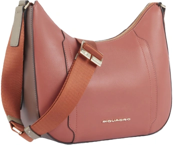 Сумка женская Piquadro Circle BD6657W92/ARTM коралловая/кофейная натур.кожа
