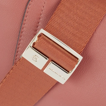 Сумка женская Piquadro Circle BD6657W92/ARTM коралловая/кофейная натур.кожа