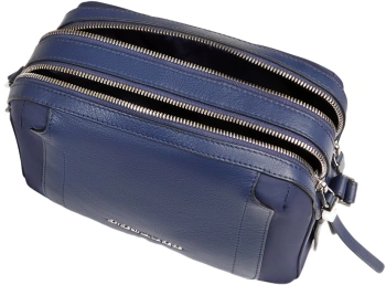 Сумка женская Piquadro Lyra BD4870W92T/BLU темно-синяя натур.кожа/нейлон