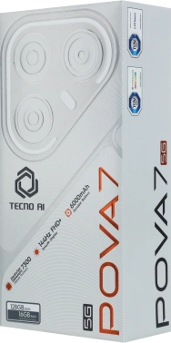 Смартфон Tecno Pova 7 5G 128Gb 8Gb розовый моноблок 3G 4G 2Sim 6.78