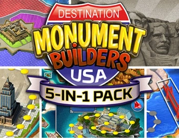 Игра для ПК Microids 5-in-1 Pack - Monument Builders: Destination USA (6+)