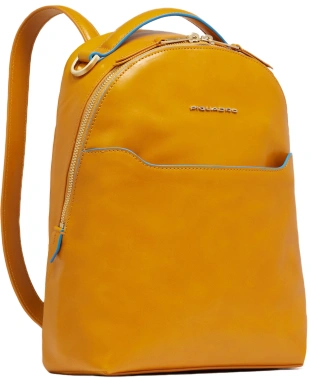 Рюкзак женский Piquadro Blue Square CA6677B2/G горчичный кожа
