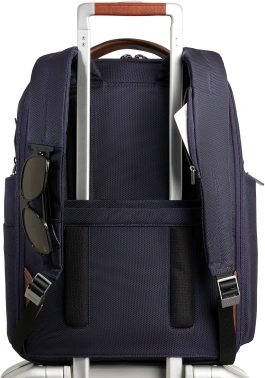 Рюкзак мужской Piquadro Brief2 CA4439BR2BM/BLUCU темно-синий/коричневый