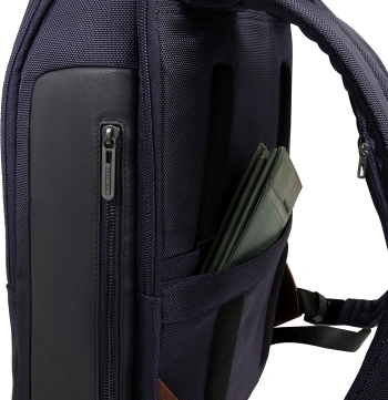 Рюкзак мужской Piquadro Brief2 CA4818BR2/BLUCU темно-синий/коричневый нейлон/натур.кожа