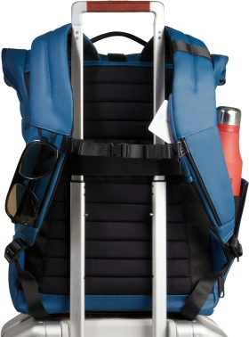 Рюкзак Piquadro C20W CA6291C2OW/AV роллтоп серо-голубой полиуретан