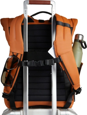 Рюкзак Piquadro C20W CA6291C2OW/CU роллтоп оранжевый полиуретан