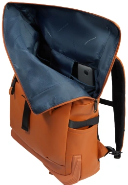 Рюкзак Piquadro C20W CA6291C2OW/CU роллтоп оранжевый полиуретан