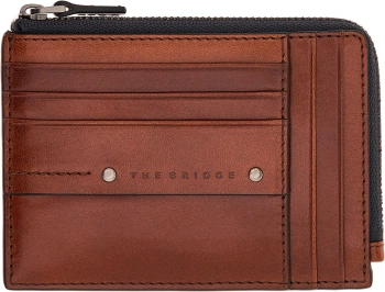 Чехол для кредитных карт The Bridge Ludovico 01310601/1A темно-коричневый натур.кожа