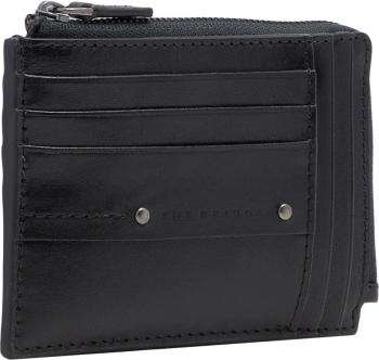 Чехол для кредитных карт The Bridge Ludovico 01310601/7R черный натур.кожа