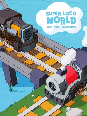 Игра для ПК Curve Games Super Loco World - Cozy Train Automation (6+)