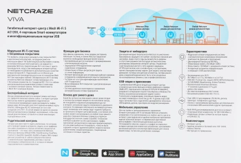 Роутер беспроводной Keenetic Netcraze Viva