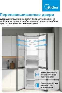 Холодильник Midea MDRB519MGE46ID