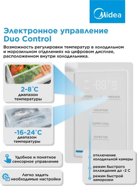 Холодильник Midea MDRB519MGE01ID