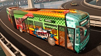 Дополнение к игре для ПК Astragon Bus Simulator 21 - USA Skin Pack (6+)