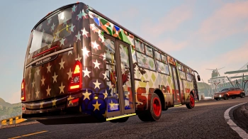 Дополнение к игре для ПК Astragon Bus Simulator 21 - USA Skin Pack (6+)
