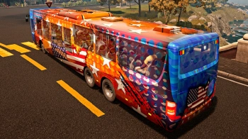 Дополнение к игре для ПК Astragon Bus Simulator 21 - USA Skin Pack (6+)