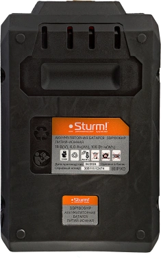 Батарея аккумуляторная Sturm!  SBP1806HP