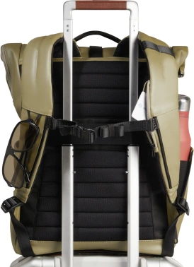 Рюкзак мужской Piquadro C20W CA6291C2OW/VE3 роллтоп фисташковый полиуретан