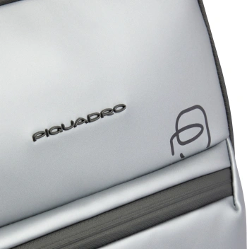 Рюкзак Piquadro C20W CA6464C2OW/MGR серебристый/черный полиуретан