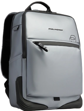 Рюкзак мужской Piquadro C20W CA6465C2OW/MGR серебристый/черный полиуретан