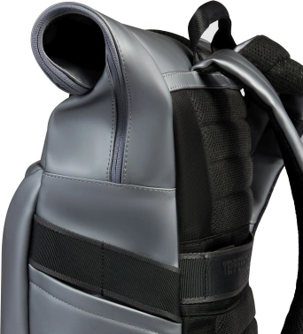 Рюкзак мужской Piquadro C20W CA6291C2OWS/MGR роллтоп серебристый/черный полиуретан