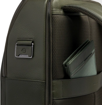 Рюкзак мужской Piquadro Modus CA4818MOS/VEVE оливковый кожа