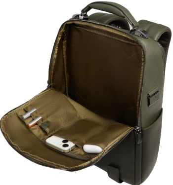 Рюкзак мужской Piquadro Modus CA4818MOS/VEVE оливковый кожа