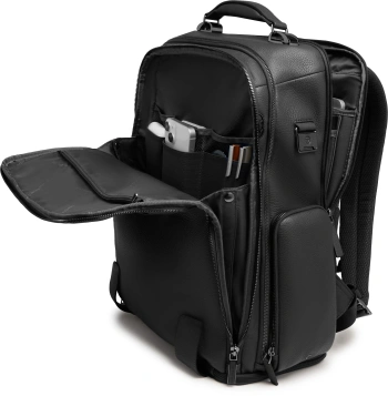 Рюкзак мужской Piquadro Modus CA7107MOSBM/N черный кожа