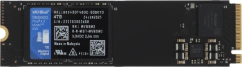 Накопитель SSD WD PCIe 4.0 x4 4TB WDS400T4B0E SN5000