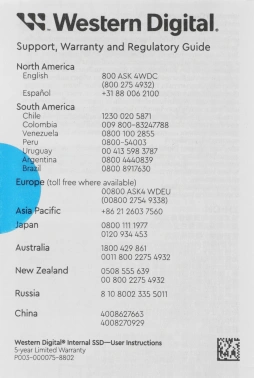 Накопитель SSD WD PCIe 4.0 x4 4TB WDS400T4B0E SN5000