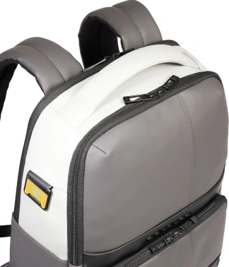 Рюкзак мужской Piquadro Wollem Rubber CA6238W129W/GRN серый/черный нейлон