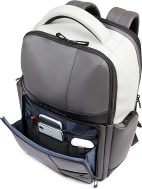 Рюкзак мужской Piquadro Wollem Rubber CA6239W129W/GRN серый/черный нейлон