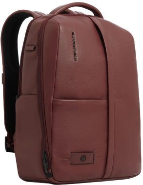 Рюкзак мужской Piquadro Russel CA6765W137/CU красное дерево кожа