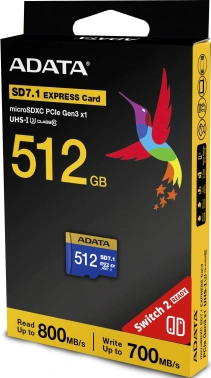 Флеш карта microSDXC 512GB A-Data  UD512GEX3L1-C