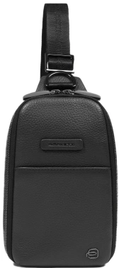 Чехол для смартфона Piquadro Modus AC7039MOS/N черный натур.кожа