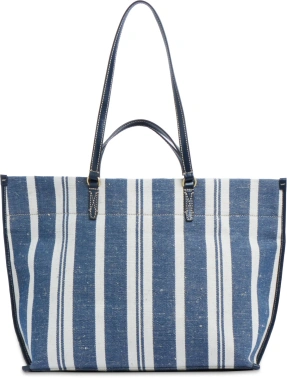 Сумка женская The Bridge Luna 041106KU/UE синяя/бежевая текстиль