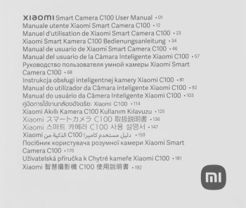 Камера видеонаблюдения IP Xiaomi  Smart Camera C100