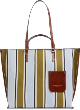 Сумка женская The Bridge Luna 041106KZ/006 оливковая/голубая текстиль