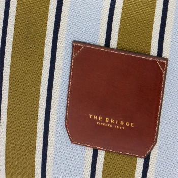 Сумка женская The Bridge Luna 041106KZ/006 оливковая/голубая текстиль