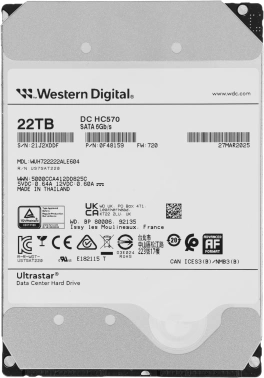 Жесткий диск WD SATA-III 22TB 0F48159  WUH722222ALE604