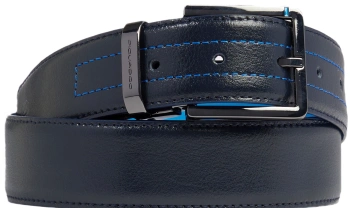 Ремень мужской Piquadro Belts CU6967B2/BLU2 125х3.5см синий натур.кожа