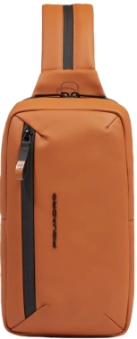 Рюкзак слинг Piquadro C20W CA6466C2OW/CU оранжевый полиуретан