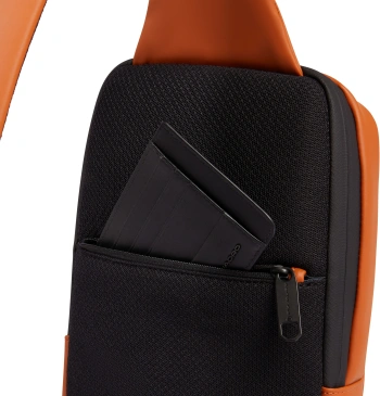 Рюкзак слинг Piquadro C20W CA6466C2OW/CU оранжевый полиуретан