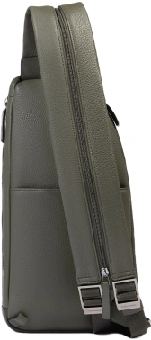 Рюкзак слинг Piquadro Modus Special CA5577MOS/VEVE оливковый кожа