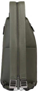 Рюкзак слинг Piquadro Modus Special CA5577MOS/VEVE оливковый кожа