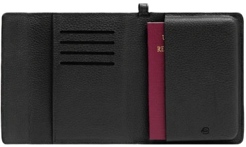 Обложка для паспорта Piquadro Modus Special PP7038MOSR/N черный