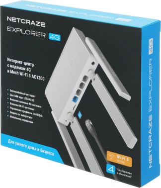 Роутер беспроводной Keenetic Netcraze Explorer 4G