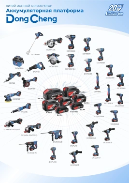 Углошлифовальная машина DongCheng DCSM04-125