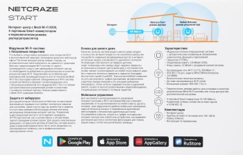 Роутер беспроводной Keenetic Netcraze Start