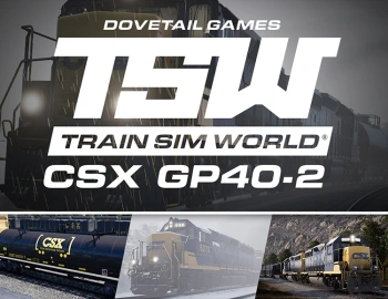 Дополнение к игре для ПК Dovetail Train Sim World: CSX GP40-2 Loco Add-On (6+)
